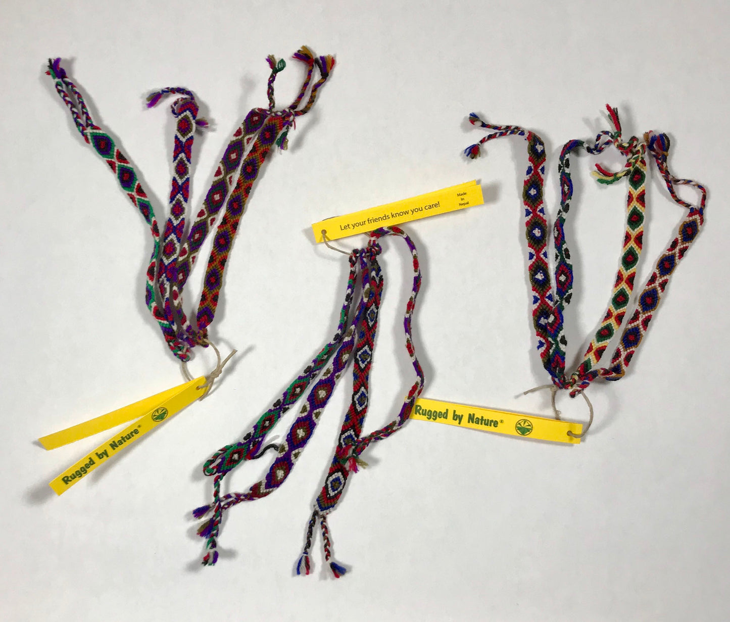 Rugged by Nature® Friendship Bracelets. Random Colors